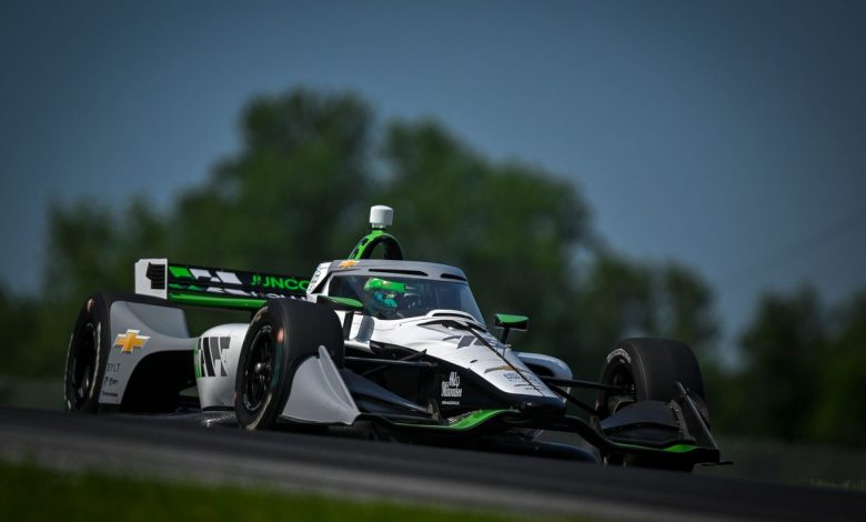 juncos-racing-truck-catches-fire-on-the-way-back-from-iowa-speedway