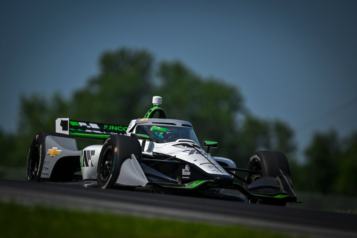juncos-racing-truck-catches-fire-on-the-way-back-from-iowa-speedway